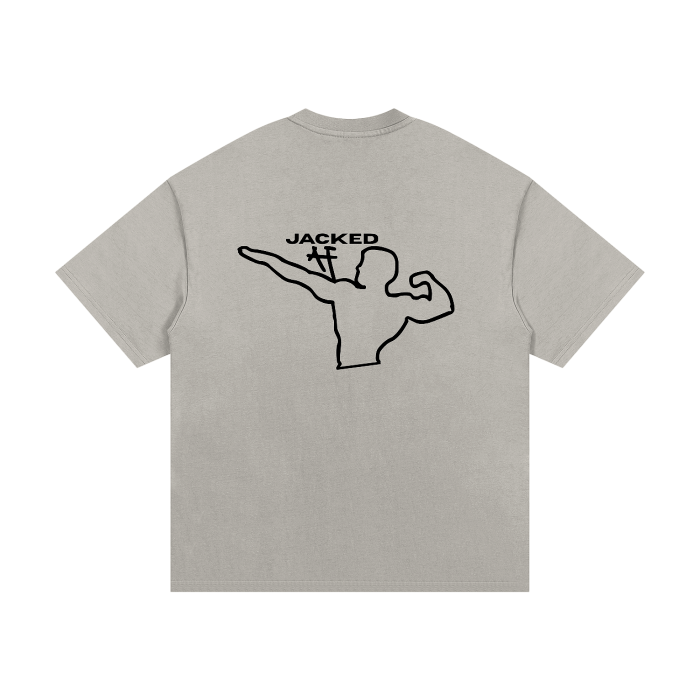 Jacked AF Heavyweight Cotton T-Shirt