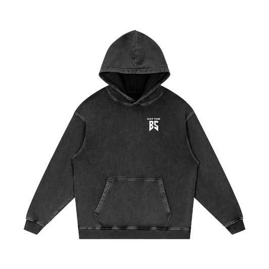 Acid Wash Oversize Hoodie