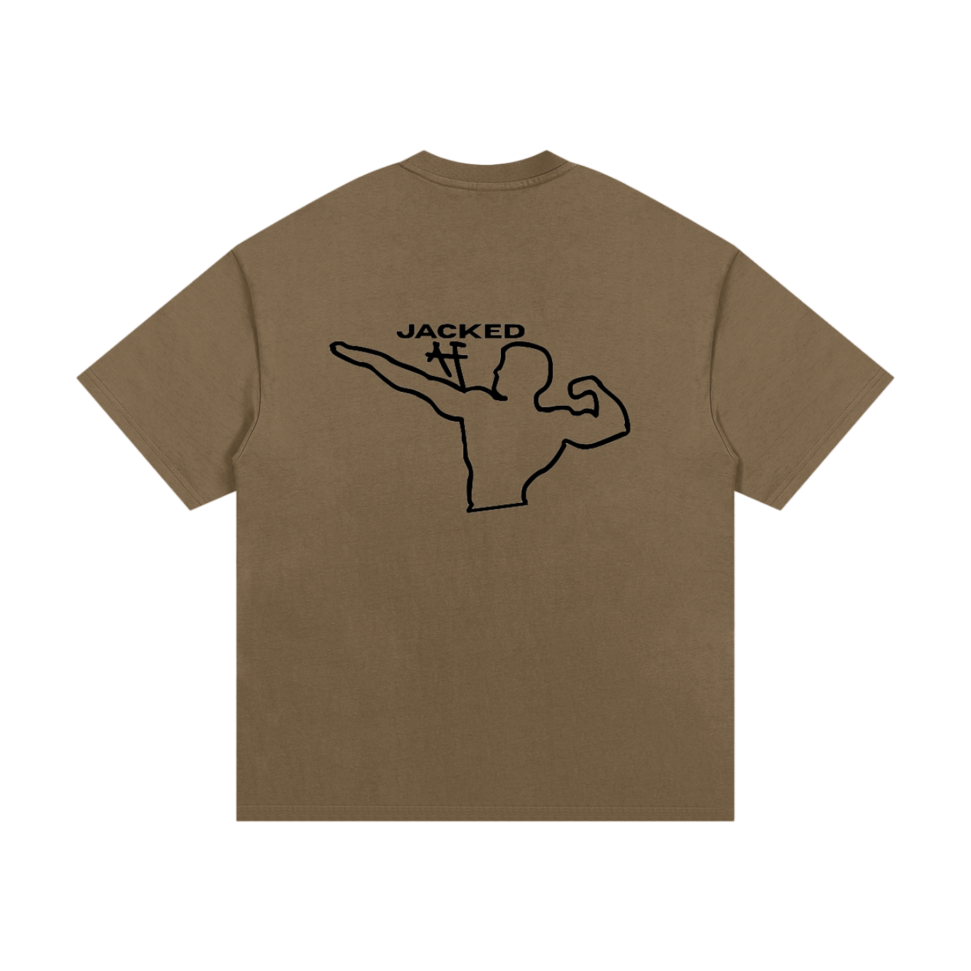 Jacked AF Heavyweight Cotton T-Shirt