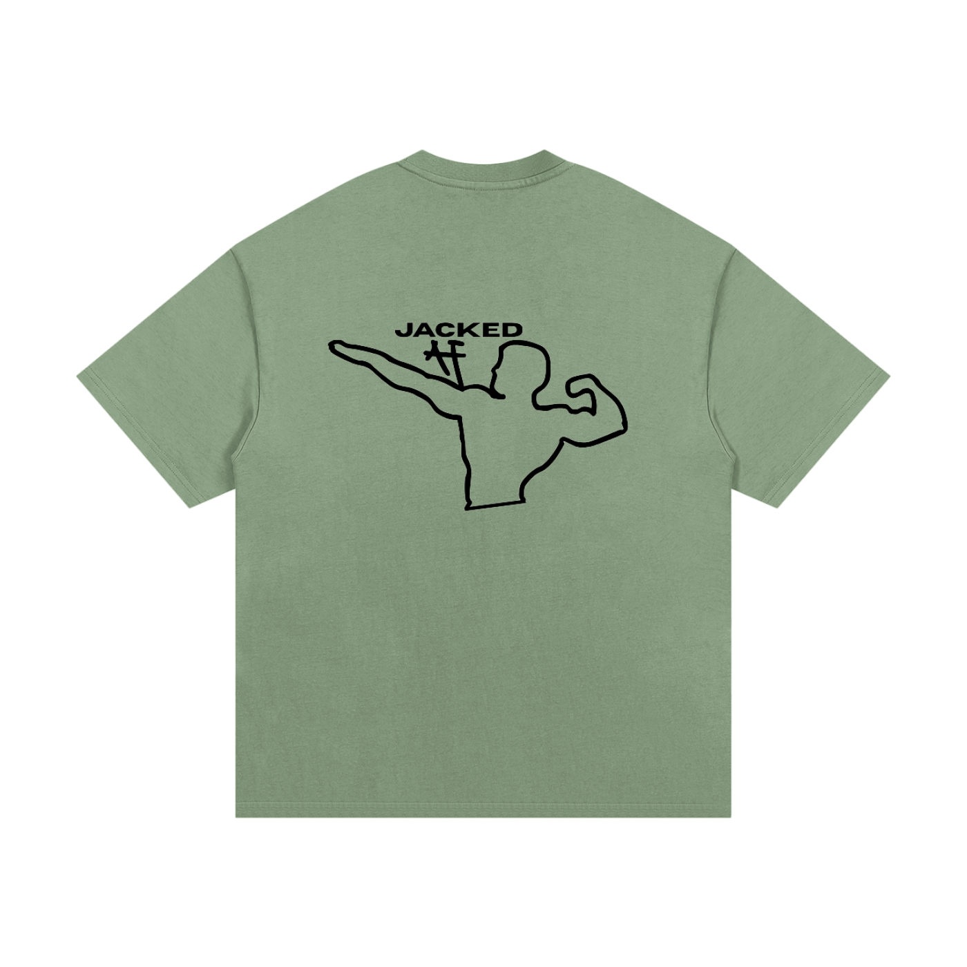 Jacked AF Heavyweight Cotton T-Shirt