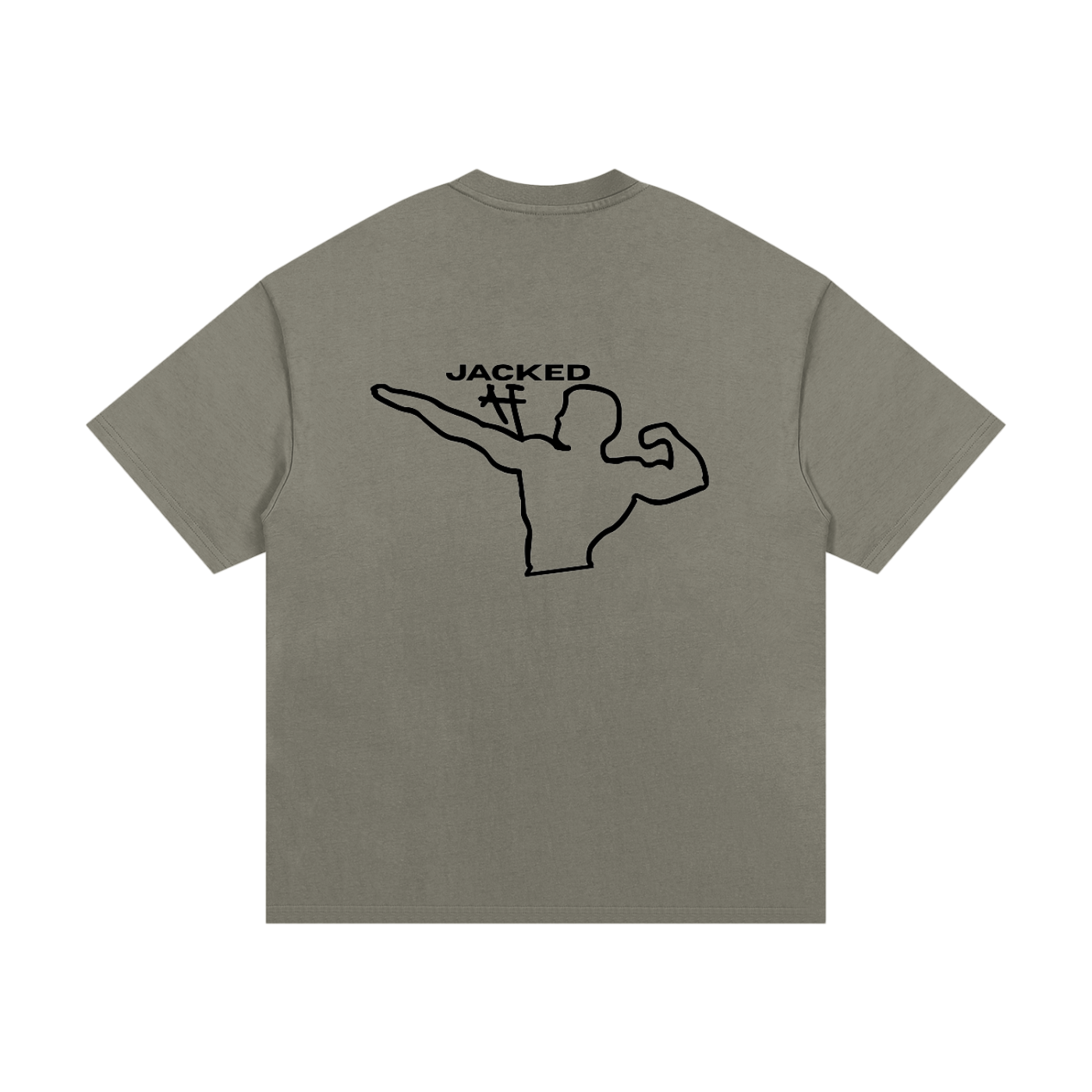 Jacked AF Heavyweight Cotton T-Shirt