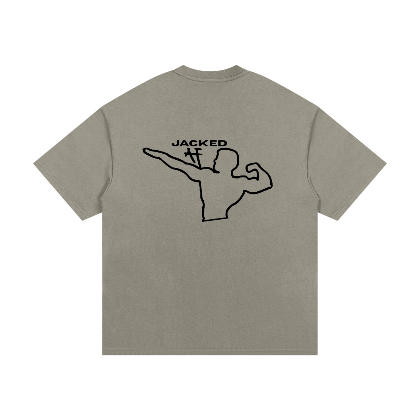 Jacked AF Heavyweight Cotton T-Shirt